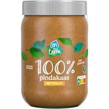 AH 100% Pindakaas met Stukjes (600 gr.)