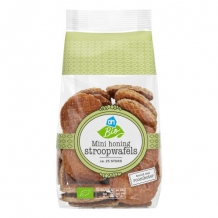 AH Organic Mini Syrup Waffles Honey (200 gr.)