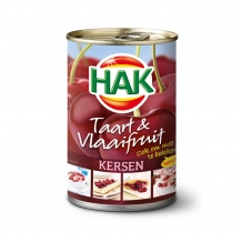 Hak Taart & Vlaaifruit kersen (430 gr.)