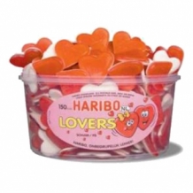 Haribo Lovers Hartjes (150 stuks)