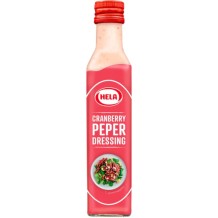 Hela Salad & Sandwich Dressing Cranberry Pepper (250 ml.) 