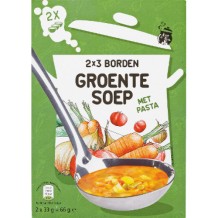 De Hete Ketel Mix voor Groentesoep (2 x 33 gr.)
