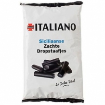 Italiano Sicilaanse Zachte Dropstaafjes (1 kilo)