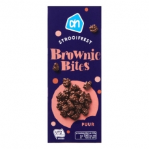 AH Strooifeest Brownie Bites Dark Chocolate (200 gr.)