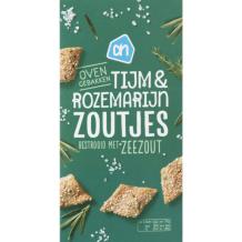 AH Oven crac­ker ro­ze­ma­rijn, zee­zout en tijm (75 gr.)