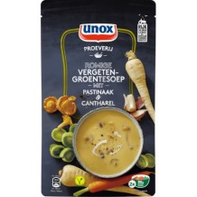 Unox Proeverij Romige Vergeten Groentesoep met Pastinaak en Cantharel (570 ml.)