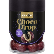 Venco Chocodrop Wit Zwarte Bes & Salmiak (146 gr.)