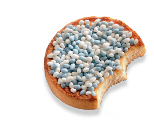 De Ruijter Blue/White Mice (330 gr.)